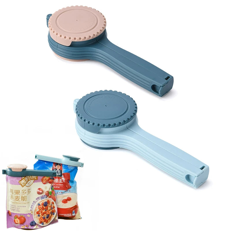 Sealing Clip With Noozle Snack Dispenser (Copy)Keep your snacks and food fresh with the Reusable Bag Clip Snack Sealer! This versatile kitchen essential securely seals bags to lock in freshness and prevent moistuJazee.storeJazee.storeNoozle Snack Dispenser (Copy)