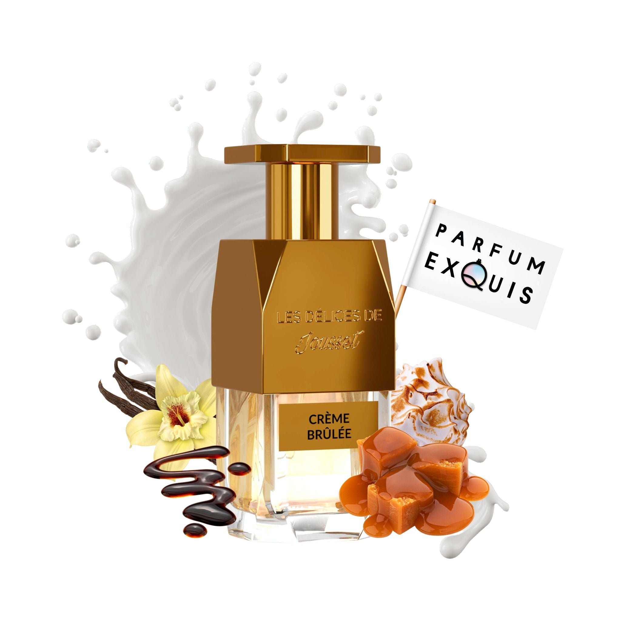 Creme BrûléeIndulge in the luxurious world of Crème Brûlée Jousset, a fragrance that perfectly captures the irresistible essence of the classic French dessert. The scent opens wExtrait De ParfumJoussetJazee.storeCreme Brûlée