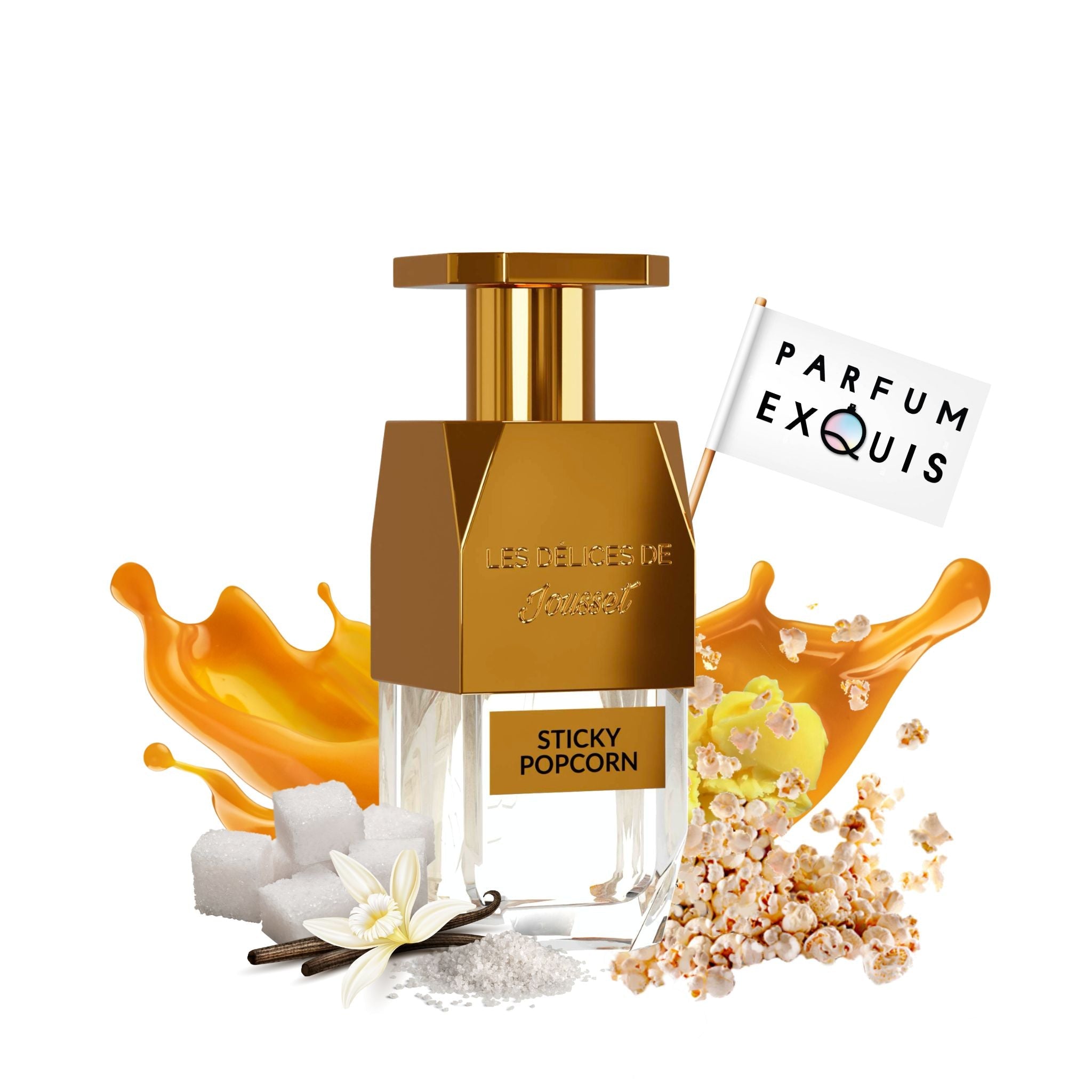 Sticky PopcornSticky Popcorn Jousset is a delectable gourmand fragrance that brings the essence of freshly made salty popcorn to life. With buttery and sweet notes, this ultra-reaExtrait De ParfumJoussetJazee.storeSticky Popcorn