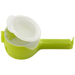 Sealing Clip With Noozle Snack Dispenser (Copy)Keep your snacks and food fresh with the Reusable Bag Clip Snack Sealer! This versatile kitchen essential securely seals bags to lock in freshness and prevent moistuJazee.storeJazee.storeNoozle Snack Dispenser (Copy)